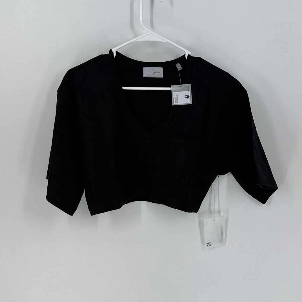 Women's Viavia Cropped Pocket Tee M